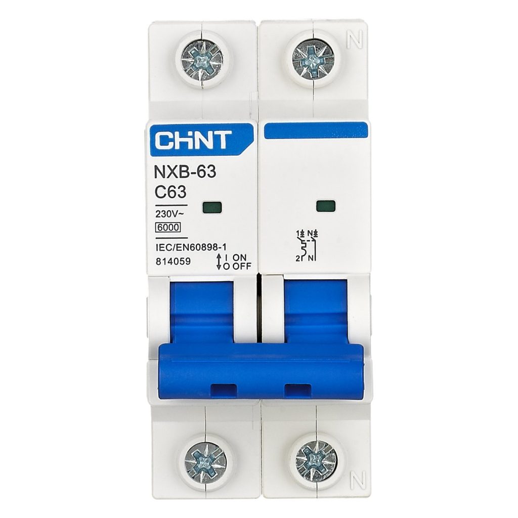 Térmica CHINT NXB-63 2P 32A Curva C Monofásica | NXB-63 2P C32